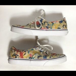 Disney Princess Vans Shoes Women size 8